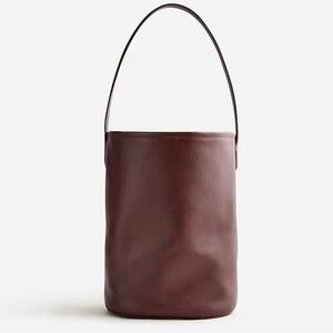 Jcrew Berkeley Bucket Bag in Port Wine Burgundy
